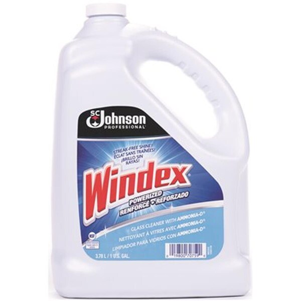 Sc Johnson SJN Limpiador de vidrio Windex Powerized de 1 galón - 682252EA