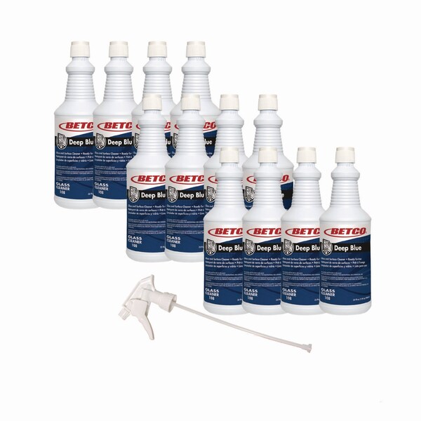 Betco Limpiadores líquidos y detergentes, Amoníaco, 12 PK - 1081200