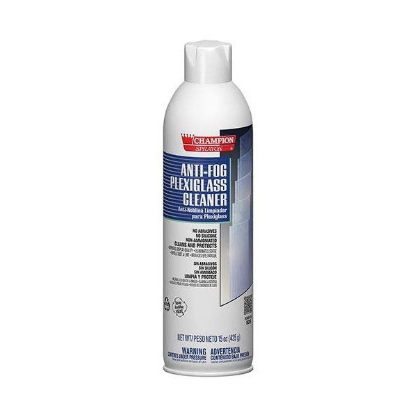 Limpiador de plexiglás anti-niebla en aerosol Champion Sprayon neto 15 oz. 1 lata - 5142-1
