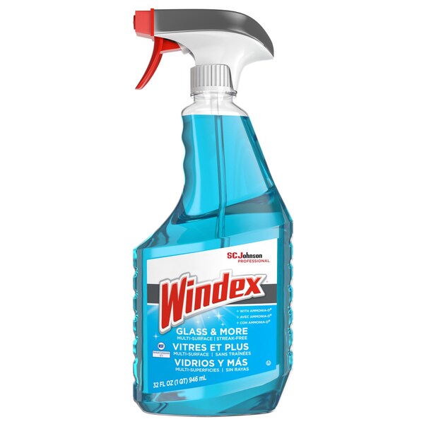 Limpiador de vidrio Windex, 32 oz, paquete de 4 - SJN327171