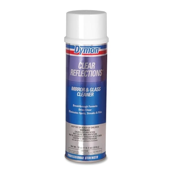 Limpiador de vidrio en aerosol Dymon, 20 oz, libre de residuos - IT463663