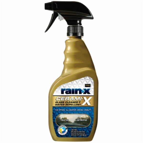 Limpiador y repelente de agua para vidrios Rain-X Cerami-X de 23 oz - 113234