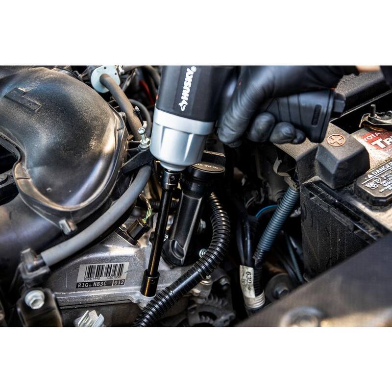 Husky Juego de enchufes de impacto y accesorios de 3/8 pulgadas (40 piezas) - H38IMPSKT40BAS