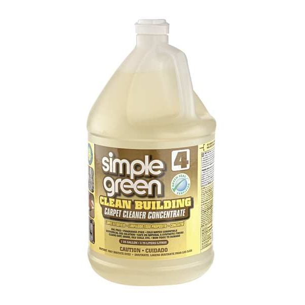 Limpiador de vidrio líquido Simple Green, 1 gal., Azul, sin aroma, Botella, 2 PK - 1210000211301