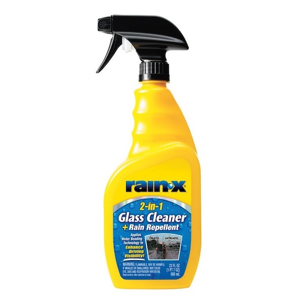 Limpiador de vidrio sin aroma 2 en 1 Rain-X 23 oz - 5071268