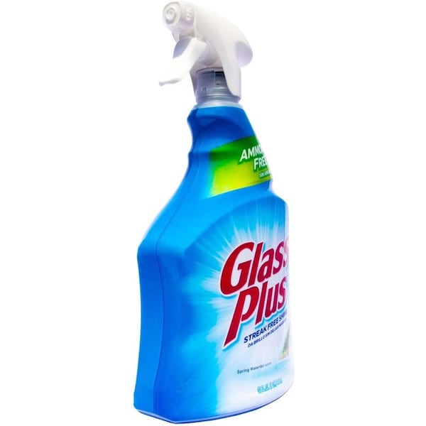 Limpiador de vidrio Glass Plus con aroma a cascada de agua de manantial 32 oz líquido - 1920089331