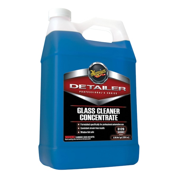 Limpiador de cristales Meguiars, Proporción de Mezcla 10:1, Cubo de 5 galones - D12005