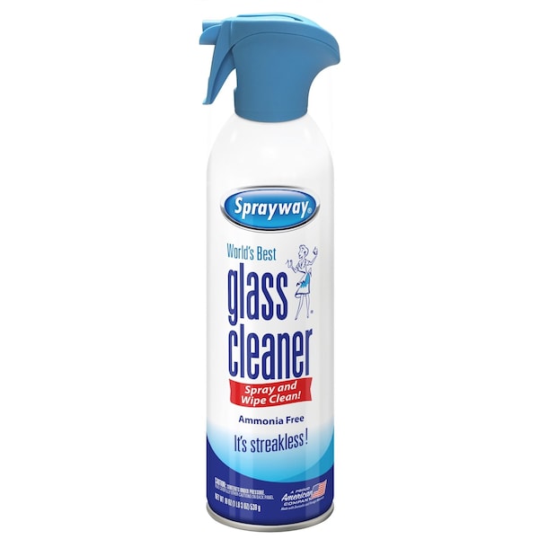 Limpiador de vidrio con aroma fresco en aerosol Sprayway 19 oz - SW051R