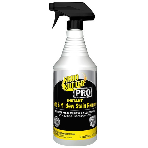 Removedor de Manchas de Moho líquido Krud Kutter de 32 oz, Botella de Pulverización con Gatillo, 6 PK - 370807