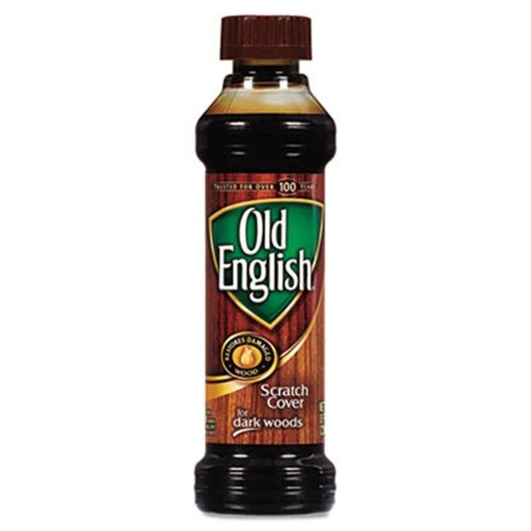 Cubierta para rayones de muebles Old English Reckitt Benckiser 75144; Para maderas oscuras; Botella de 8 oz - 62338080468