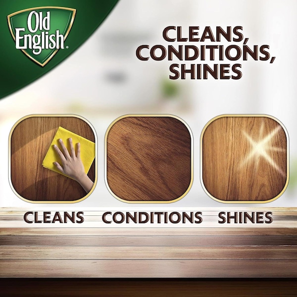 Old English Limpiador de muebles con aroma a limón 16 oz líquido - 6233875143