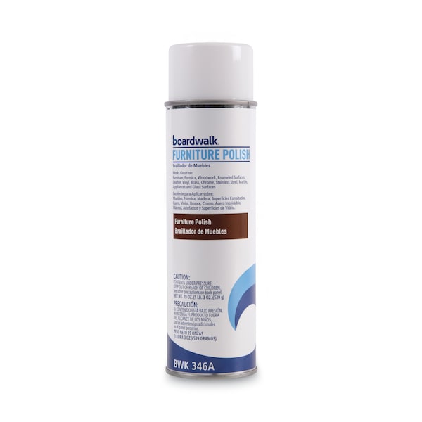 Pulidor de muebles Boardwalk, aroma a limón, aerosol de 19 oz - BWK346AEA