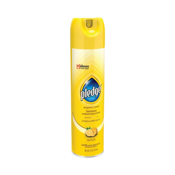 Pledge Limpiador de Muebles en Aerosol, Limón, 9.7 oz - 697832EA