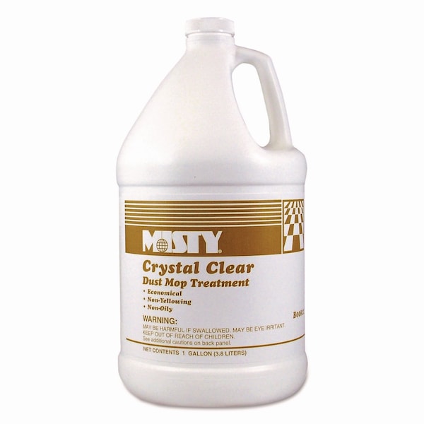 Tratamiento para trapeador de polvo Crystal Clear, aroma ligeramente afrutado, botella de 1 galón - 1003411