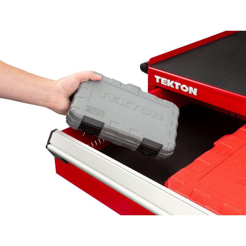 Juego de 17 piezas de dados de impacto TEKTON de 1/2 pulgada de Torx y Estrella Externa (T30-T70, E10-E24) - SKT25801