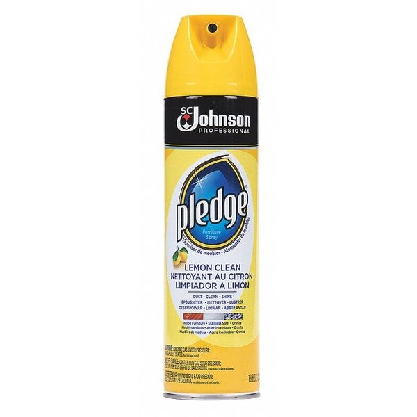 Pulidor de muebles Pledge, 13.8 Oz, Limón, PK6 - 682275