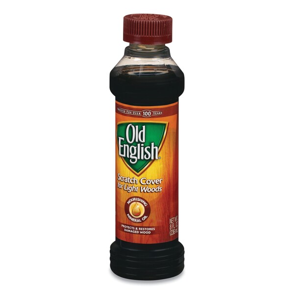 Cubierta para rayones de muebles Old English® para madera clara, botella de 8 oz, paquete de 6 - 62338-75462