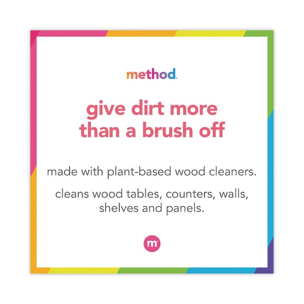 Method Wood for Good Limpieza Diaria, Botella rociadora de 28 oz, paquete de 8 - MTH01182CT