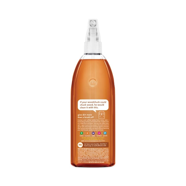 Method Wood for Good Limpieza Diaria, Botella rociadora de 28 oz, paquete de 8 - MTH01182CT
