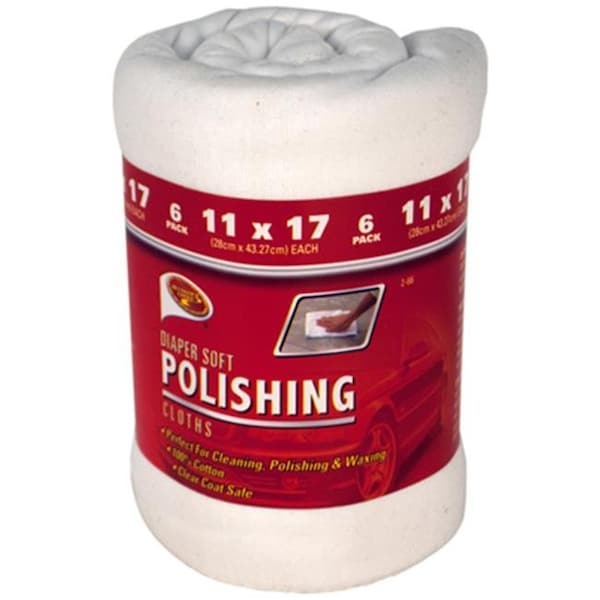Paño para pulir suave Clean Rite Inc Clean Rite 2-66 de 11 x 17 pulgadas - 157597