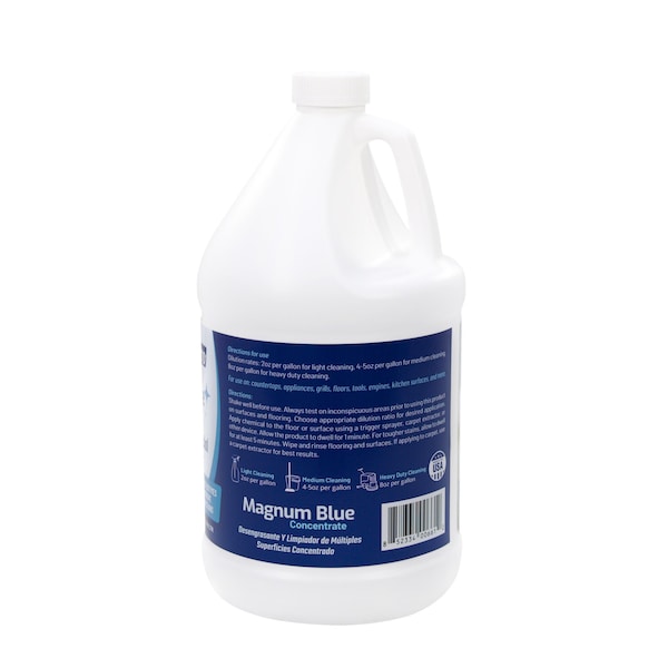 Limpiador y desengrasante de uso rudo Magnum Azul, 1 galón, PK4 - 2044-1