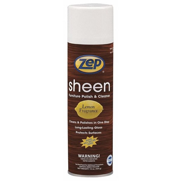 Zep Sheen, Limpiador y Pulidor de Muebles, 20n16, Paquete de 12 - 021601