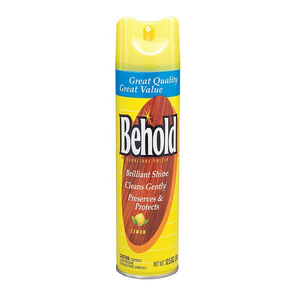 Diversey Behold, Pulidor para Superficies Delanteras, Limón, Aero, 12.5oz, Paquete de 6 - CB520009