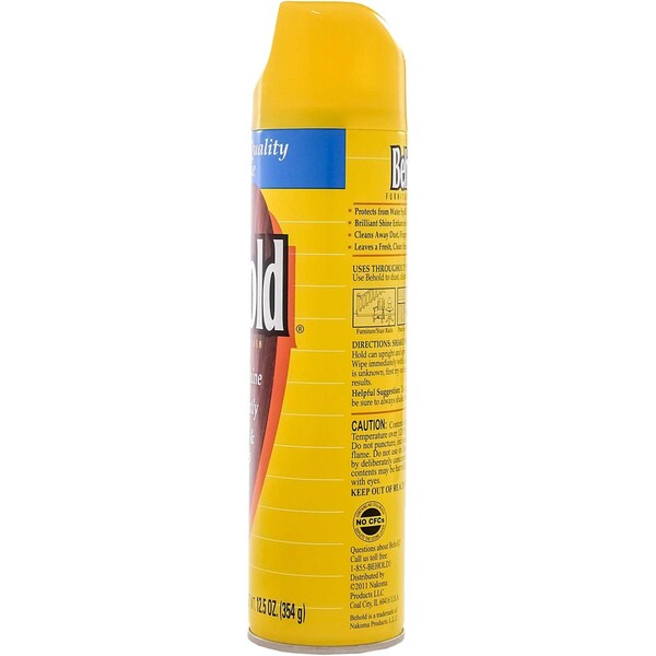 Diversey Behold, Pulidor para Superficies Delanteras, Limón, Aero, 12.5oz, Paquete de 6 - CB520009