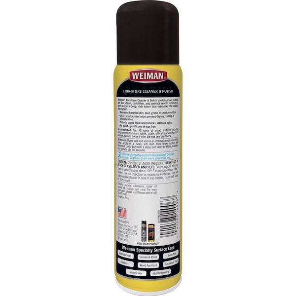 Weiman Weiman Spray para Muebles con Aroma a Limón 12 oz - 06