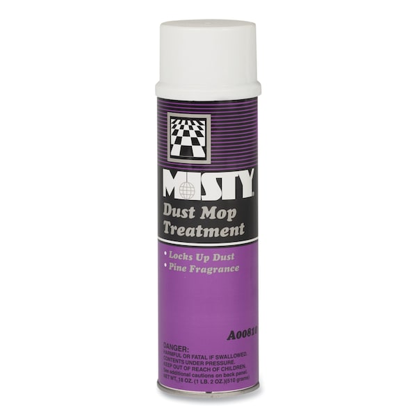 Tratamiento para trapeador de polvo con aroma a pino, Misty, aerosol de 20oz, paquete de 12 - 1003402
