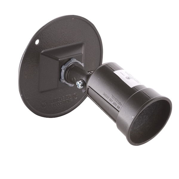 Bell Outdoor Round Weatherproof Combo Cover, 4.125" W x 4.125" H, Color: Bronze - 5624-2