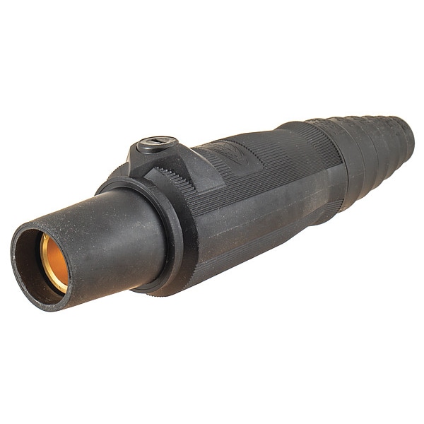 Conector doble negro hembra de punta - HBL400FBK