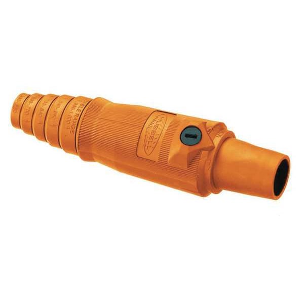 Conector Hubbell Wiring Device-Kellems, 3R, 4X, 12, Hembra, Naranja, 2/0 a 4/0 - HBL400FO