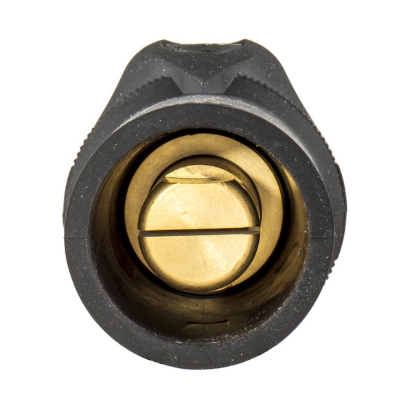 Conector de Doble Set, Negro, Nariz Cónica, Macho - HBL300MBK