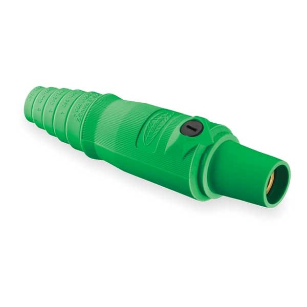 Conector Doble Set Hubbell Wiring Device-Kellems, Verde, 300AC/DC, Hembra - HBL300FGN