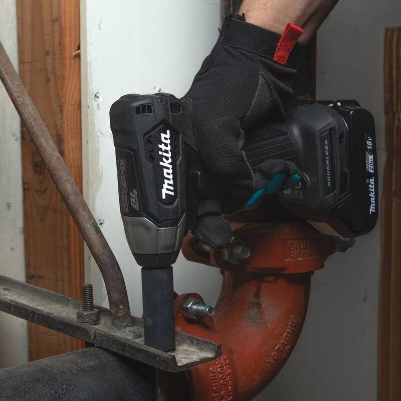 Juego de llaves de impacto profundo fraccionarias de 6 puntos de 3/8 pulgadas de Makita (14 piezas) - A-99655