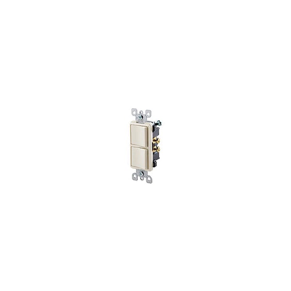 Interruptor Combinado de Dispositivo Leviton 15A 120 277V Dec Sw Combo Marfil - 5634-I