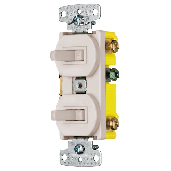 Interruptores RC101LA de Hubbell Wiring Device-Kellems