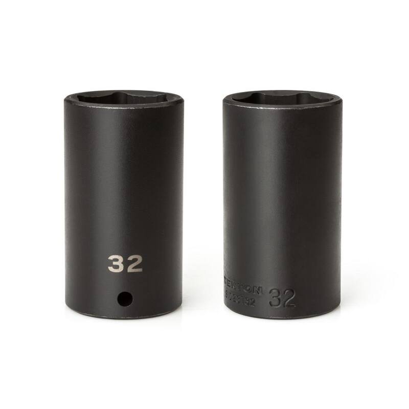 Set de 14 piezas de dados de impacto de 6 puntos profundos de 1/2 pulg. TEKTON (25 mm - 38 mm) - SID92333