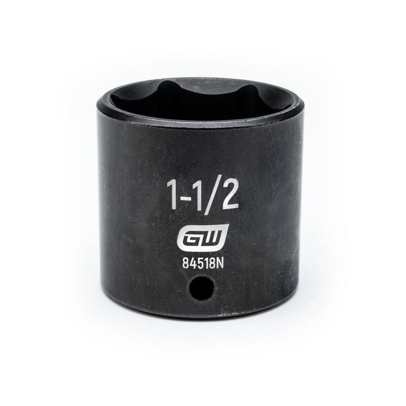 Set de 19 piezas de dados estándar de impacto de 1/2 pulgada de 6 puntos GEARWRENCH - 84932N