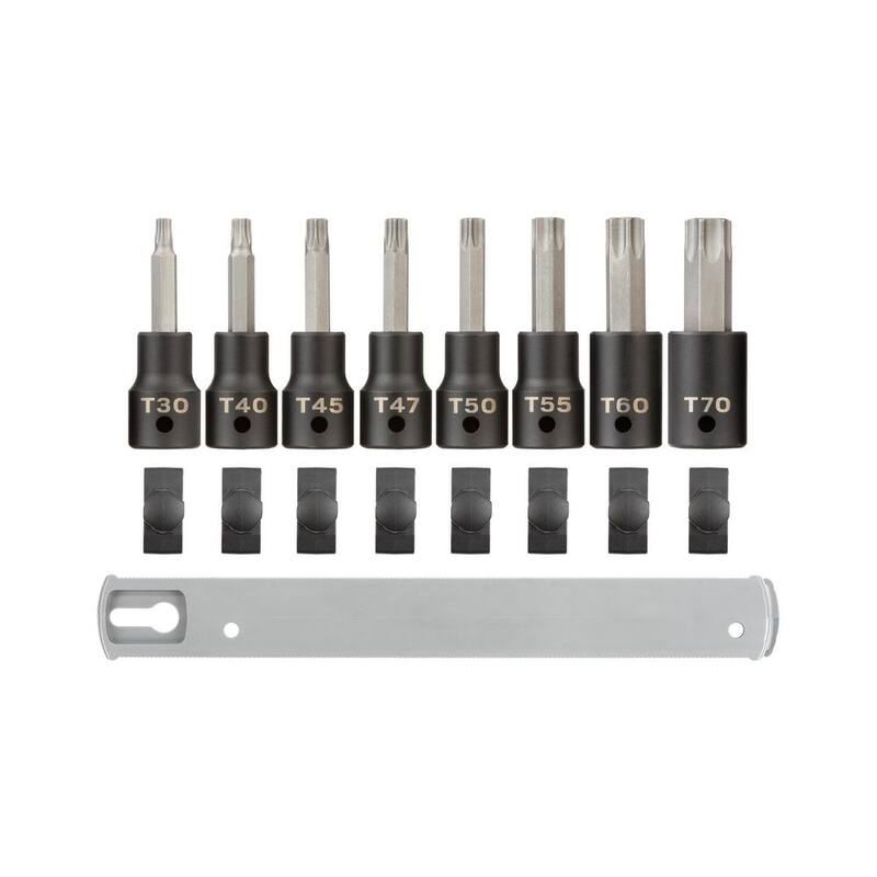 Juego de Impacto de Vasos de Puntas Torx de 1/2 pulgadas TEKTON (8 piezas) (T30-T70) - SIB92102