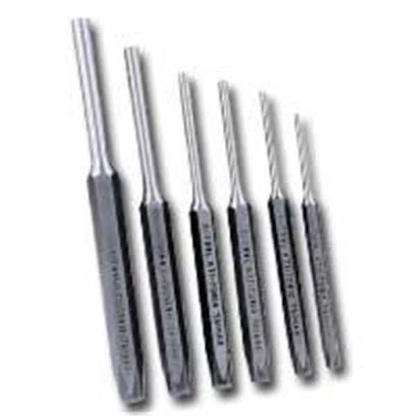 K-Tool International K Tool International KTI72900 6 Piece Pin Punch Set - KTI72900