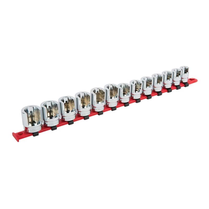 Juego de llaves de vaso Weatherhead de unidad de 3/8 pulgadas de Sunex Tools (set maestro de 13 piezas) - 9913