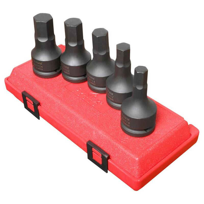 Herramientas SUNEX 3/4 pulgadas Juego de dados métricos con unidad de trinquete - SUN4507