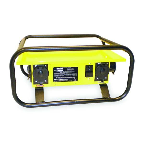 Caja de distribución de energía Southwire, 50 AC, (6) 5-20R - 8706UGCX