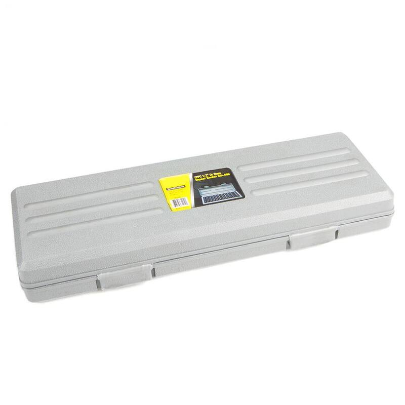Juego de 12 piezas de sockets de impacto profundos métricos de 1/2 pulgadas con estuche (35701-H) de XtremepowerUS.