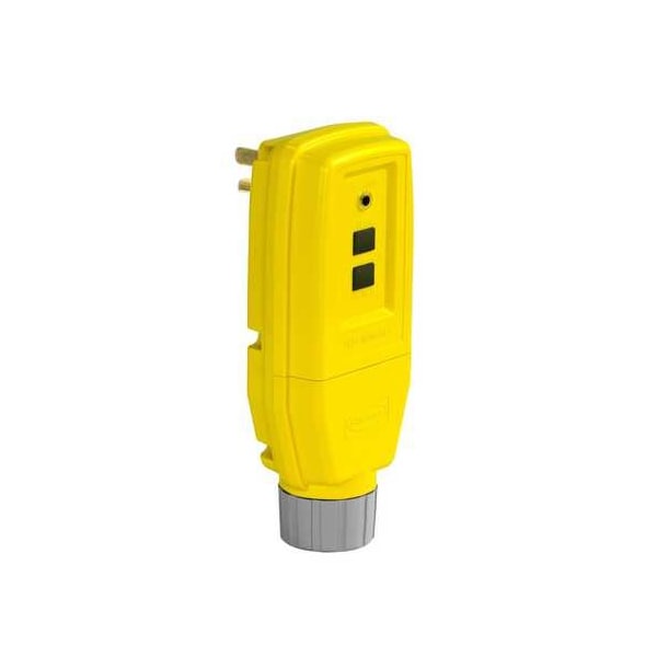Enchufe portátil de alta resistencia Circuit Guard® con GFCI manual, 15A, negro - GFPST5266CY