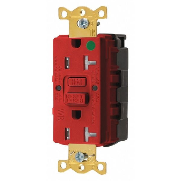 Productos de falla a tierra de Hubbell Wiring Device-Kellems, Receptáculos GFCI estándar comercial, GFRST15U - SNAPGFTW83R
