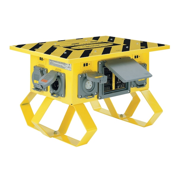 Caja de araña Hubbell Wiring Device-Kellems 50 Amp Twistlock Sbtl2 - SBTL2