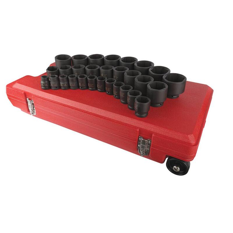 Juego de 29 Piezas de Llaves de Impacto Maestras SAE de 3/4 de Pulgada de SUNEX TOOLS - 4696